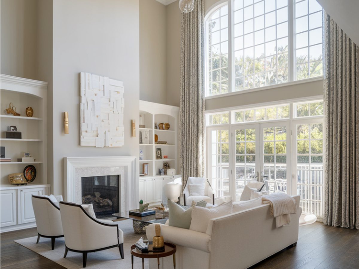 Custom remodeled condominium interior near Beverly Hills