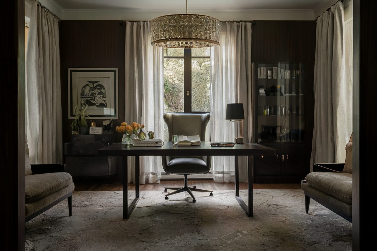 Sleek home office renovation by Remodeling Beverly Hills