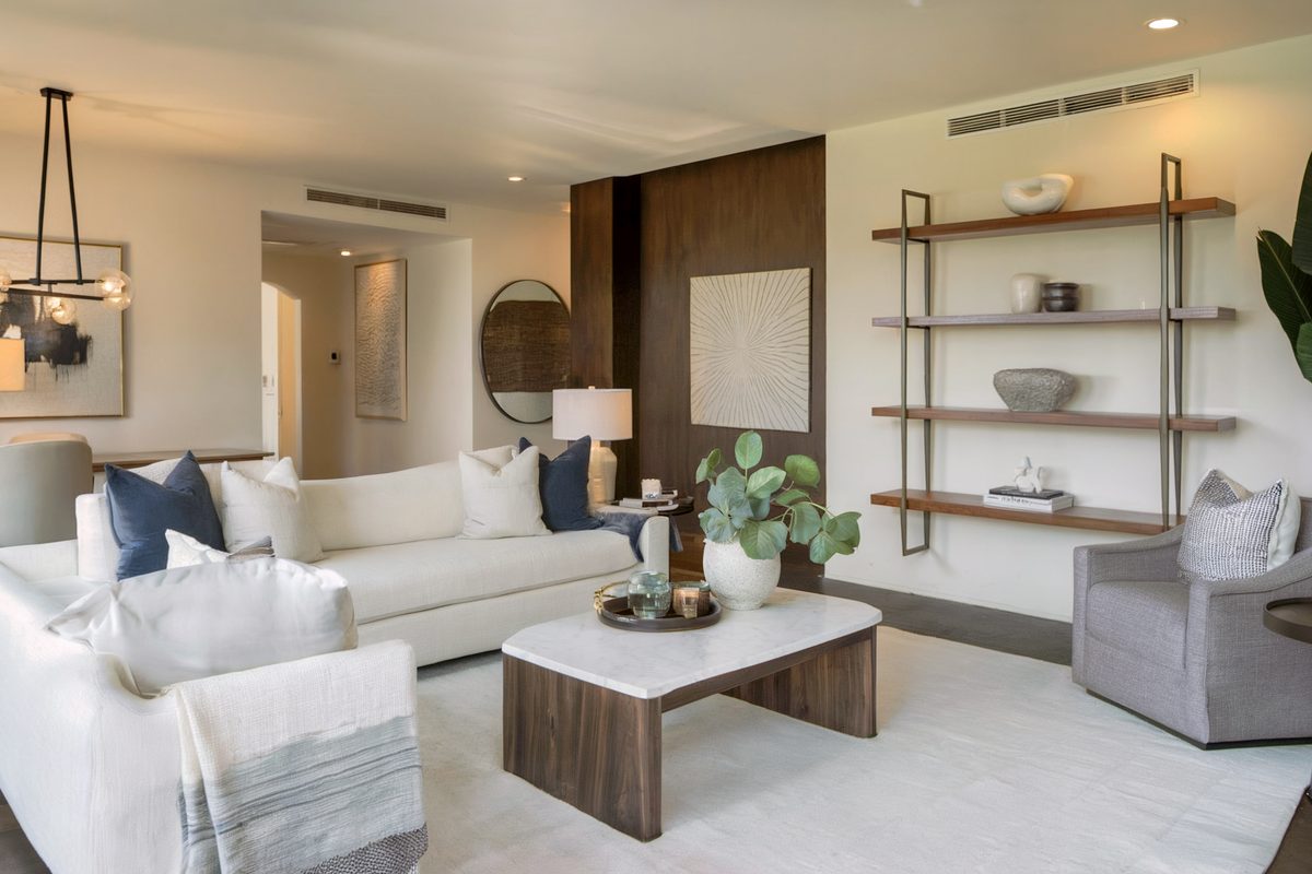 Completed interior renovation of a Beverly Hills investment property