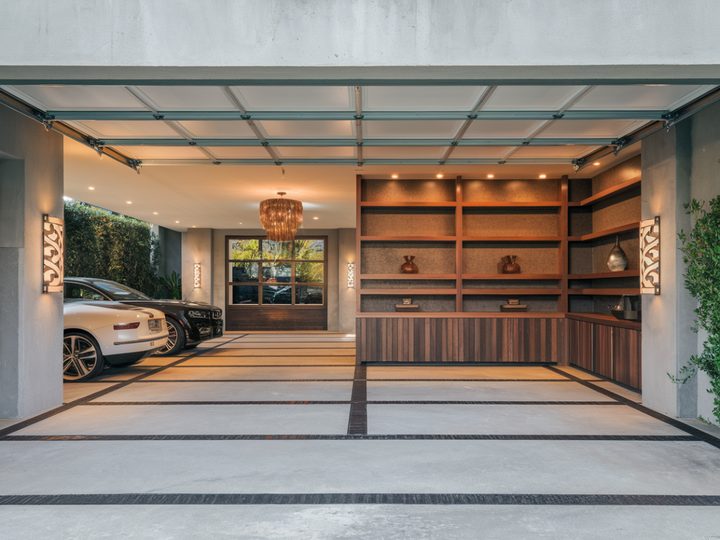 Remodeled garage on a Beverly Hills home