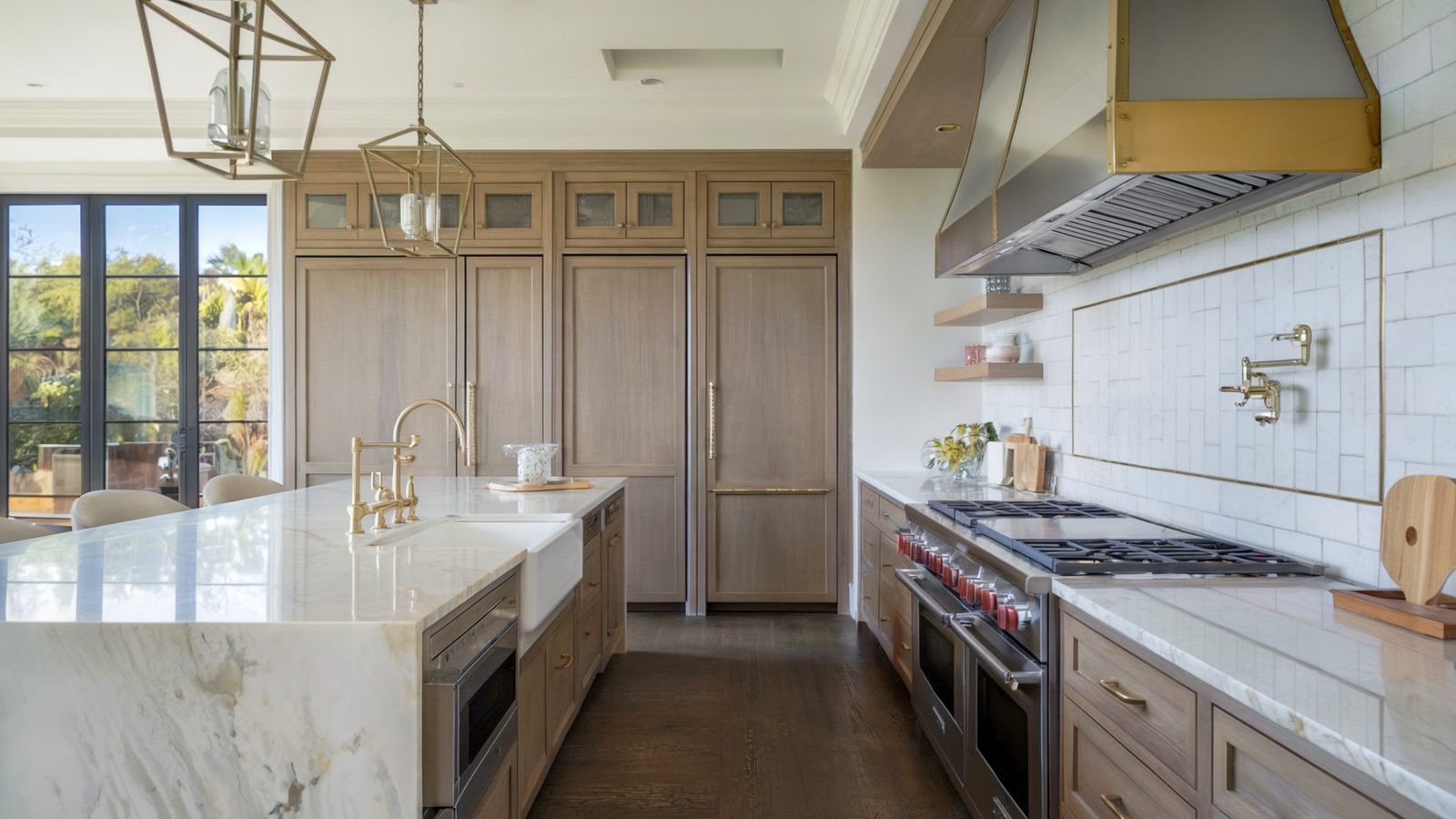 Open kitchen renovation completed for resale in Beverly Hills