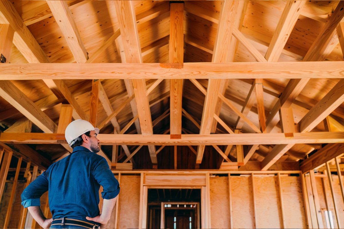 Remodeling Beverly Hills crew working on a structural addition project